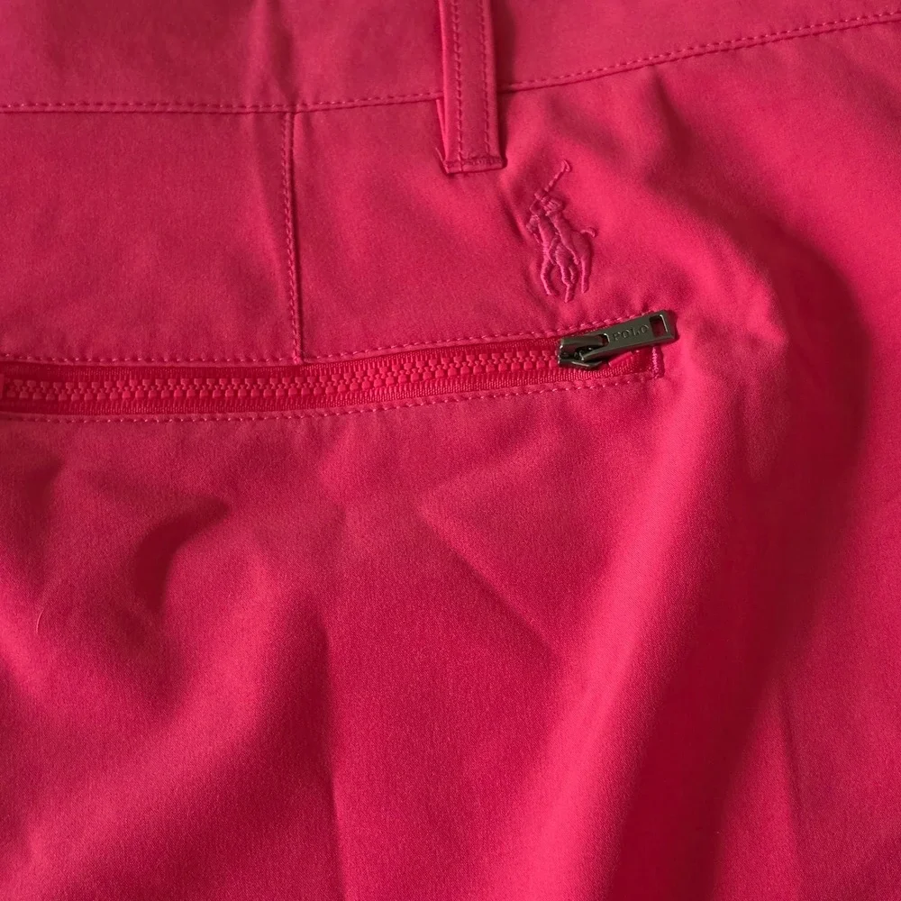 Polo Ralph Lauren Mens Performance Golf Shorts Pink Stretch Big & Tall‎ 48B